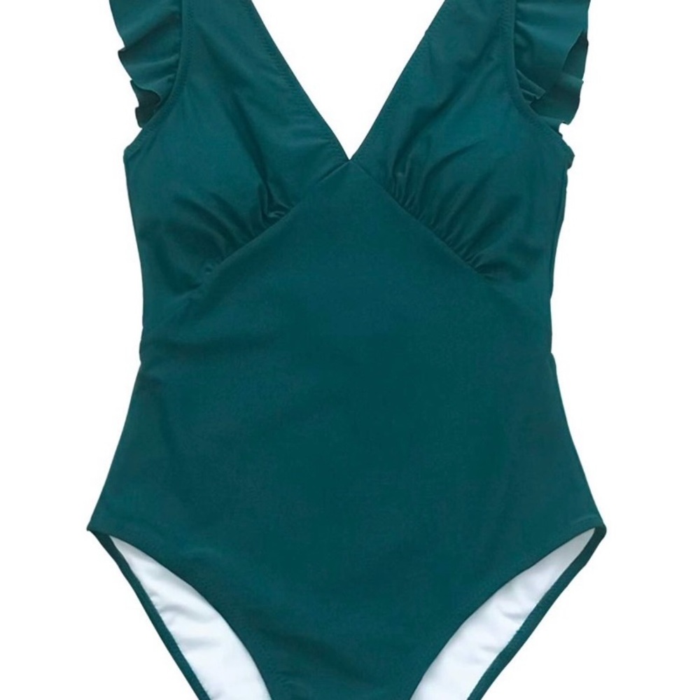 Women’s Cupshe One Piece Swimsuit in Teal